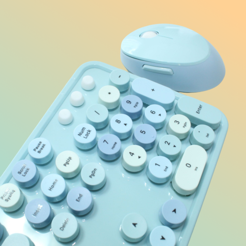 Exclusive Aqua Island Keyboard and Mouse Combo 3