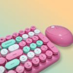 Limited Edition Sky Magenta Keyboard and Mouse Combo 3
