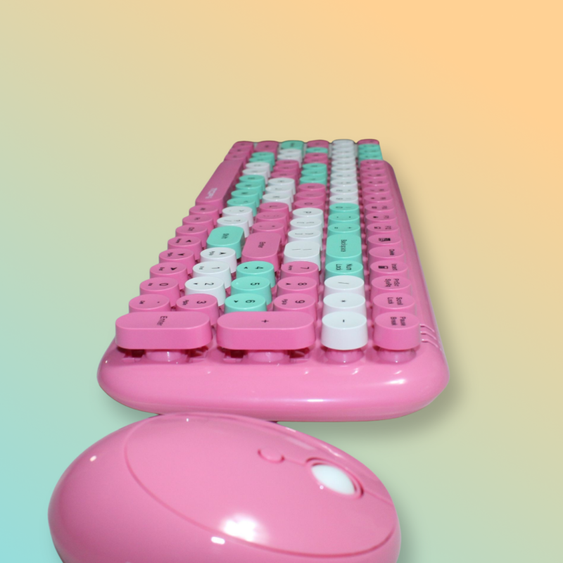 Limited Edition Sky Magenta Keyboard and Mouse Combo 2