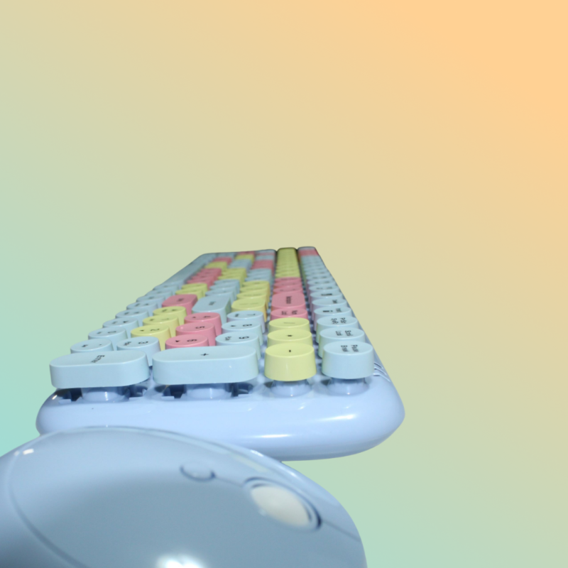 Limited Edition Pale Aqua Keyboard and Mouse Combo 5