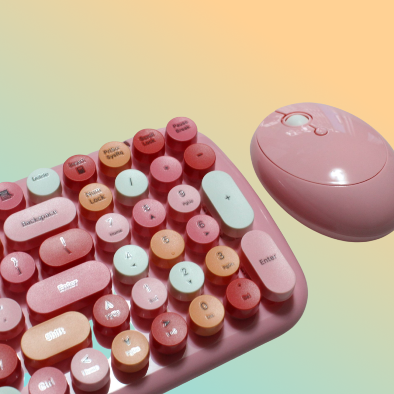 Limited Edition Deep Rose Keyboard and Mouse Combo 5