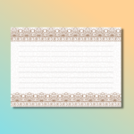 Cute Colorful Henna Doodle Flower Design Notebook Diary Bookmark Sticky Pads Notepads 13 1