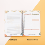 Cute Colorful Henna Doodle Flower Design Notebook Diary Bookmark Sticky Pads Notepads 41