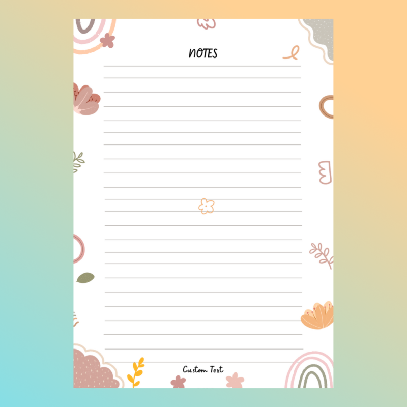 Personalised Custom Student Journal Planner Weekly Diary Academic 11