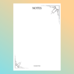 Personalised Journal Customised African Themed Planner Custom Notebook (1)