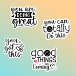 Decal Vinyl Journal Stickers Motivational Inspirational Stickers Custom Stickers (10)