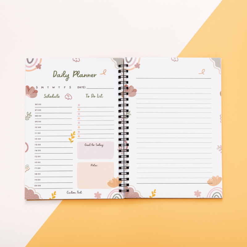 Personalised Notebook Custom Planner Personalised Diary Custom Stationery (49)
