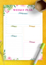 Floral Week On Two Pages 2