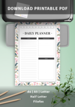 Undated Daily Planner with To-Do list 3