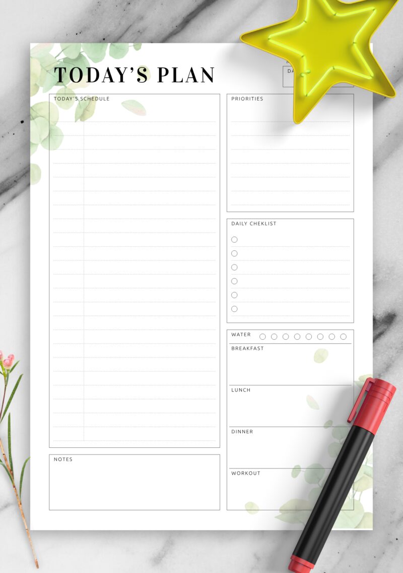 printable undated planner daily checklist template 0.png65da14ef6e07f.jpg Undated Planner with Daily Checklist