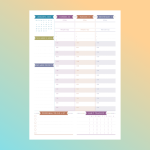 Custom Personalised Dated Weeky Daily Corporate Diaries (14)