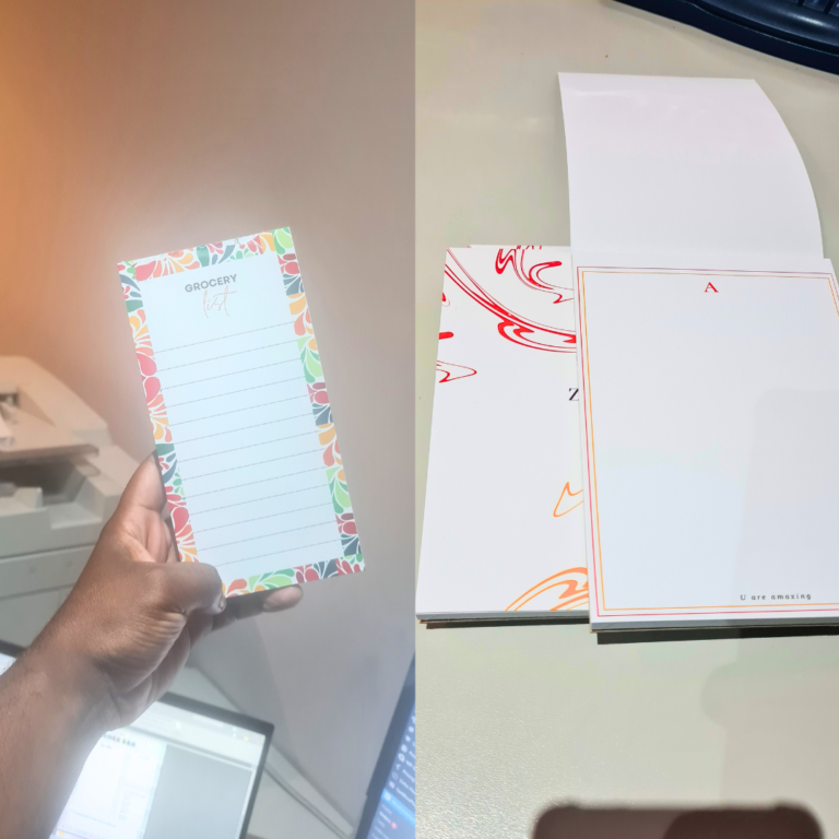 Custom Notepad Printing Services Valenna