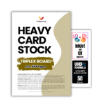 White Triplex Board 1000 gsm– 100 Pack Thick Cardstock for Notebook Covers (1)
