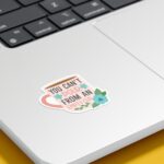 Self care journaling stickers with uplifting affirmations for stress relief (13)