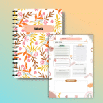 Personalized wire bound planner featuring custom text on a premium board cover, ideal for gifts (22)