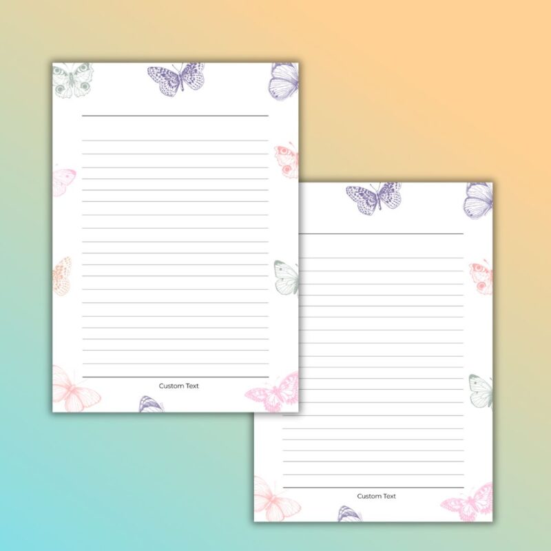 Personalized notebook gift set with floral design, ideal for birthdays or anniversaries with customised planners (1)