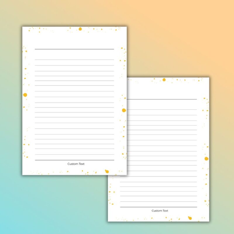Personalized notebook gift set with floral design, ideal for birthdays or anniversaries with customised planners (18)