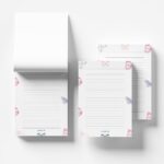 Custom Notepads and Personalised notepad with customizable cover, great for stationery lovers and personal use (2)