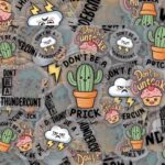 Set of inspirational affirmation stickers for mental wellness and daily reminders (9)