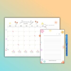 Personalised 2026 diary and custom 2026 calendar planner with daily pages for corporates and gifting (5)