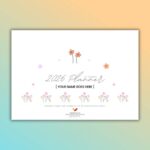 Personalised 2026 diary and custom 2026 calendar planner with daily pages for corporates and gifting (6)