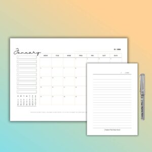 Personalised 2026 diary and custom 2026 calendar planner with daily pages for corporates and gifting (7)