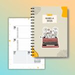 Personalised 2026 diary and custom 2026 calendar planner with daily pages for corporates and gifting (9)
