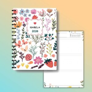 Personalised 2026 diary and custom 2026 calendar planner with daily pages for corporates and gifting (23)