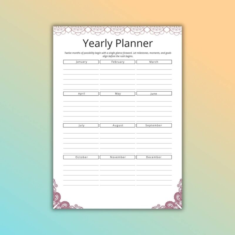 Personalised 2026 diary and custom 2026 calendar planner with daily pages for corporates and gifting (40)