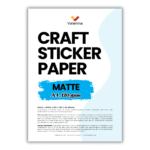 Adhesive sticker paper for inkjet and laser printers Printable sticker paper for custom labels and DIY projects (2)