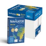 Navigator Office Card 160gsm Light Cardstock Ultra White A4 1250 Sheets Matte Photo Paper Printable Cardstock B0GNTR3JNP