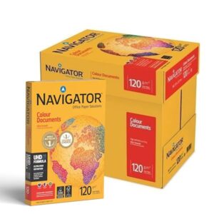 Navigator Thick Paper 120gsm Cardstock A4 2000 Sheets Matte Photo Paper Cardstock Ideal for Business Cards Art B0GNVR5HYK