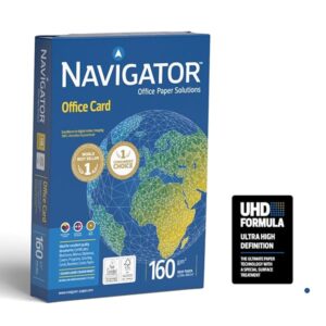 Navigator Office Card 160gsm Light Cardstock Ultra White A4 250 Sheets Matte Photo Paper Printable Cardstock I B0GNVGVM75